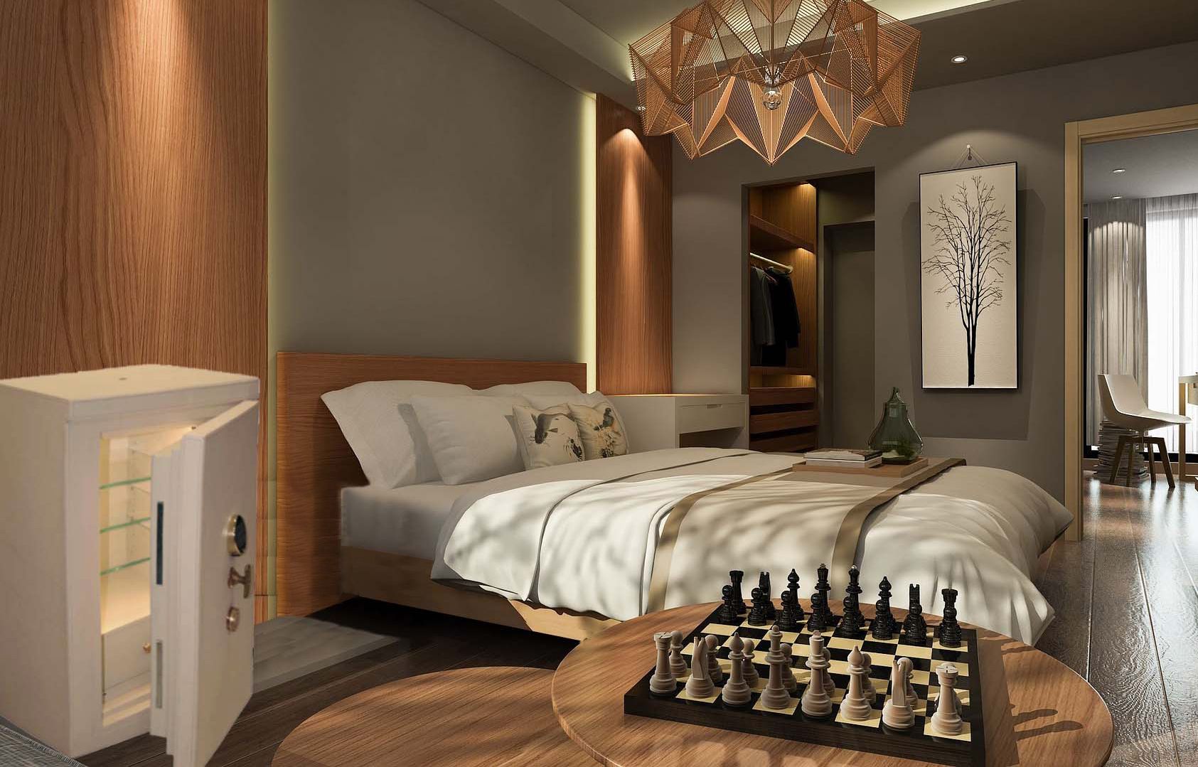 Cassaforte di lusso in camera da letto luxury safe in bedroom ... Camera da letto lusso