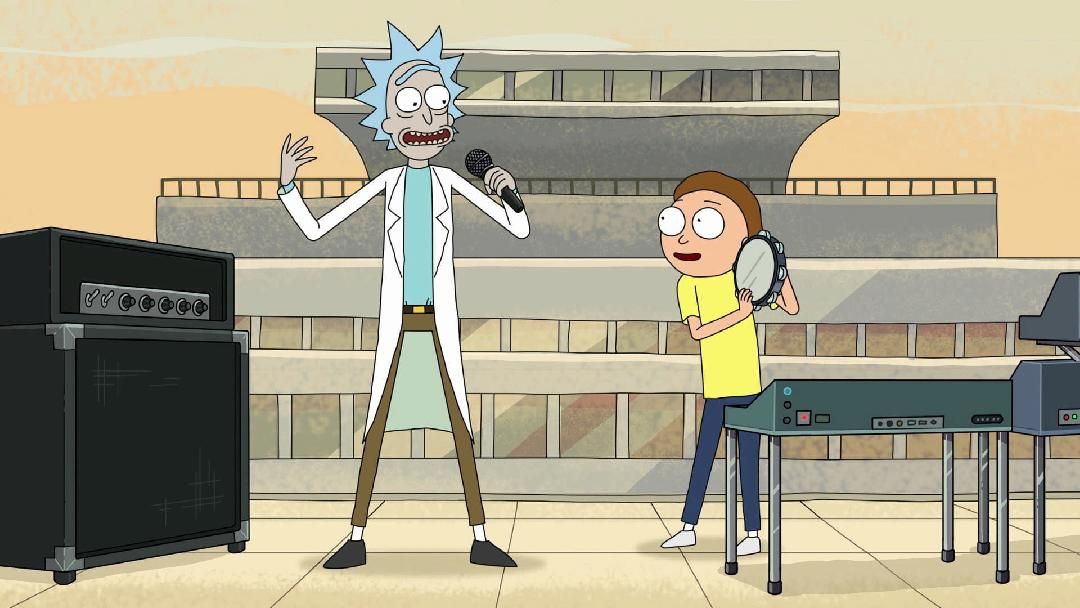 Rick And Morty Perform The Song Get Schwifty For The Cromulon From The Signus Five Expanse Rick And Morty Characters Rick And Morty Rick And Morty Season