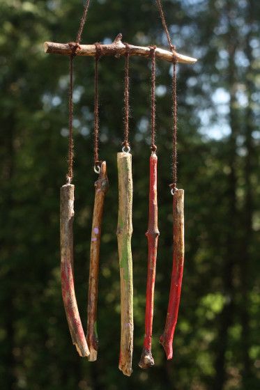 Homemade Natural Wind Chimes