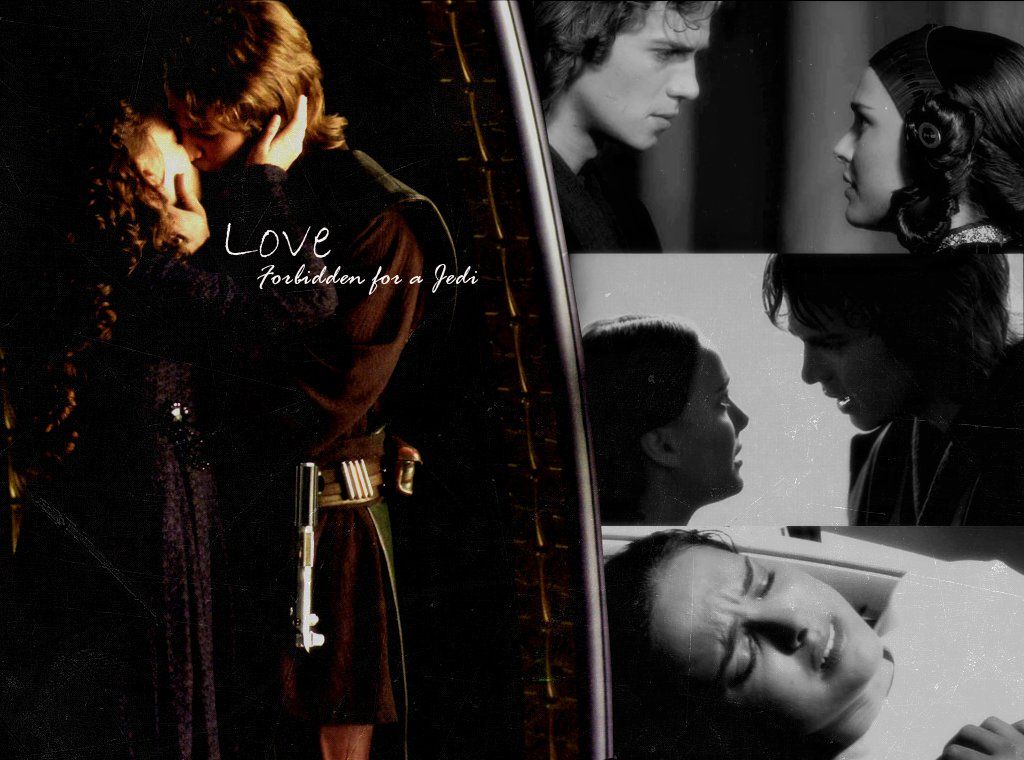 Padme And Anakin Wallpaper Wallpapersafari Anakin Padme Star