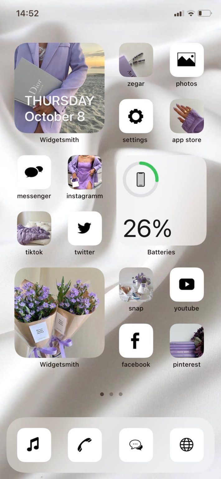 20 iOS 14 Home Screen Ideas (Part 3) – STRAPHIE Iphone Novo, Walpapers Iphone, Iphone Wallpaper Ios, Homescreen Iphone, Ios Wallpapers, Iphone Icon, Iphone Apps, Ios Phone, Iphone Home Screen Layout