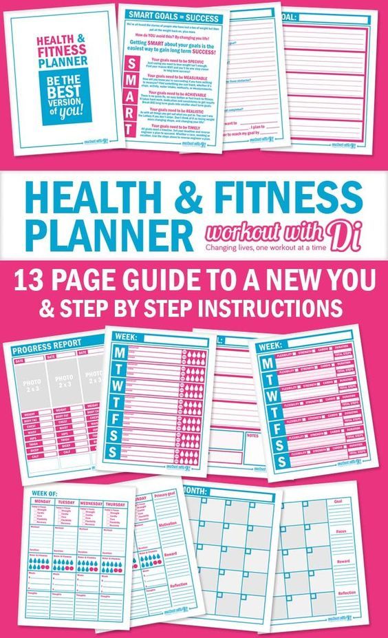 health fitness planner