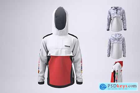 Download Anorak Windbreaker or Sailing Jacket Mock-Up (com imagens)