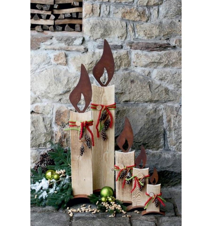 Rostflamme 25 cm - Edelrost Flamme, #Dekohauseingangrost #Edelrost #Flamme #Rostflamme