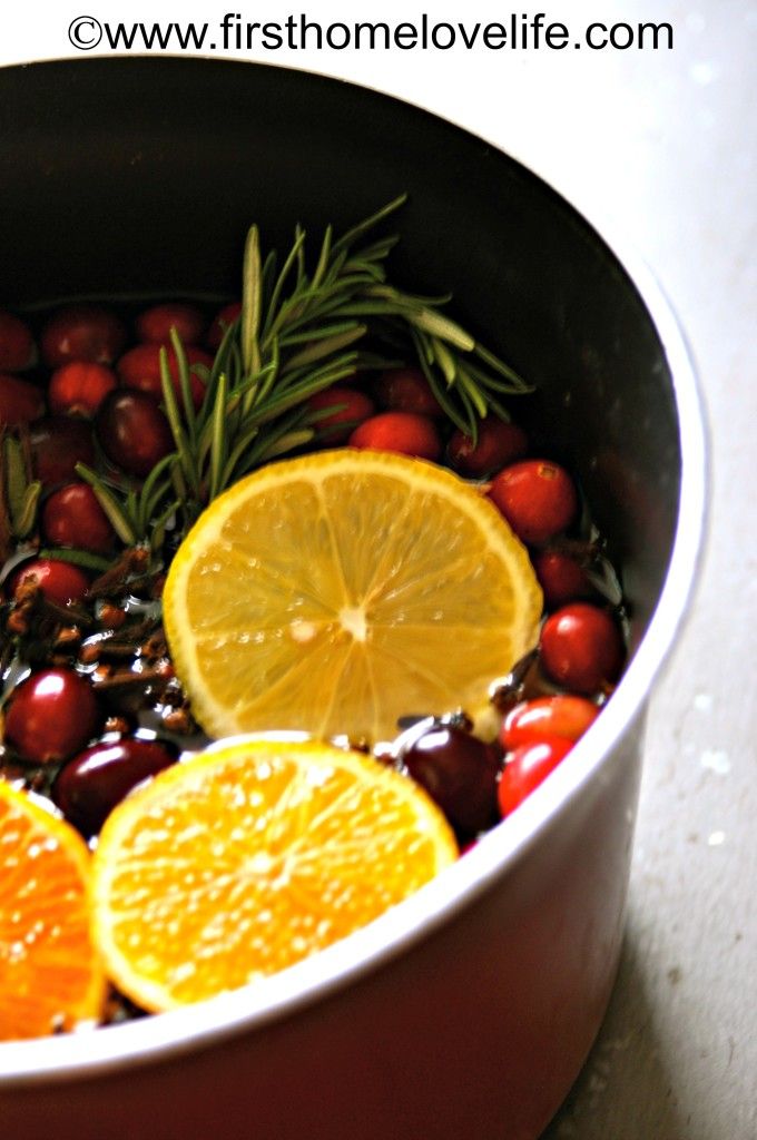 Make Your Home Smell Like Christmas Holidays Pinterest ... apple cider sliced oranges sliced lemon fresh cranberries whole cloves cinnamon sticks fresh rosemary fresh christmas tree or wreath stems (seriously!) - Make Your Home Smell Like Christmas Holidays Pinterest