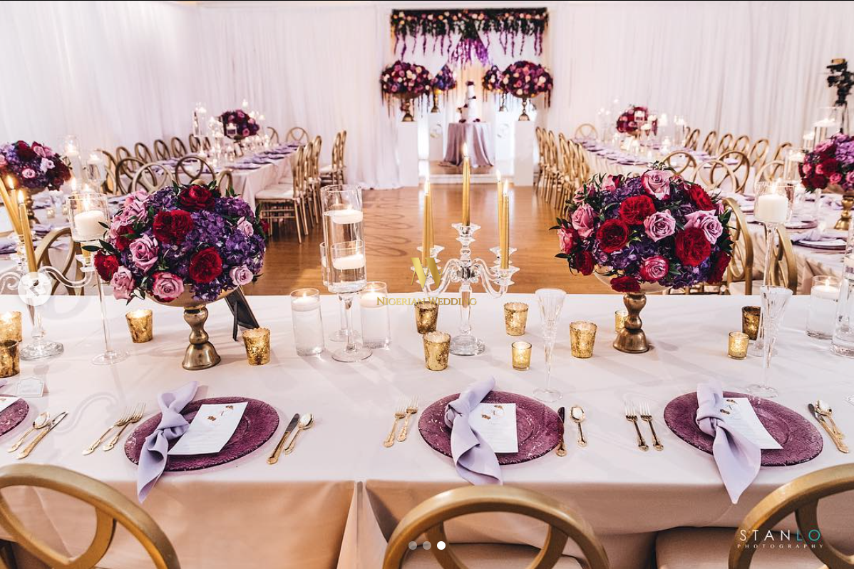 Official Photos From Juelz Santana & Kimbella’s Stunning Wedding – Nigerian Wedding Bridesmaid Flask, Bridesmaid Hair, Pipe And Drape, Flower Girl Dresses, Girls Dresses, Lil Kim, Nigerian Wedding, Bridal Robes, Tie The Knots
