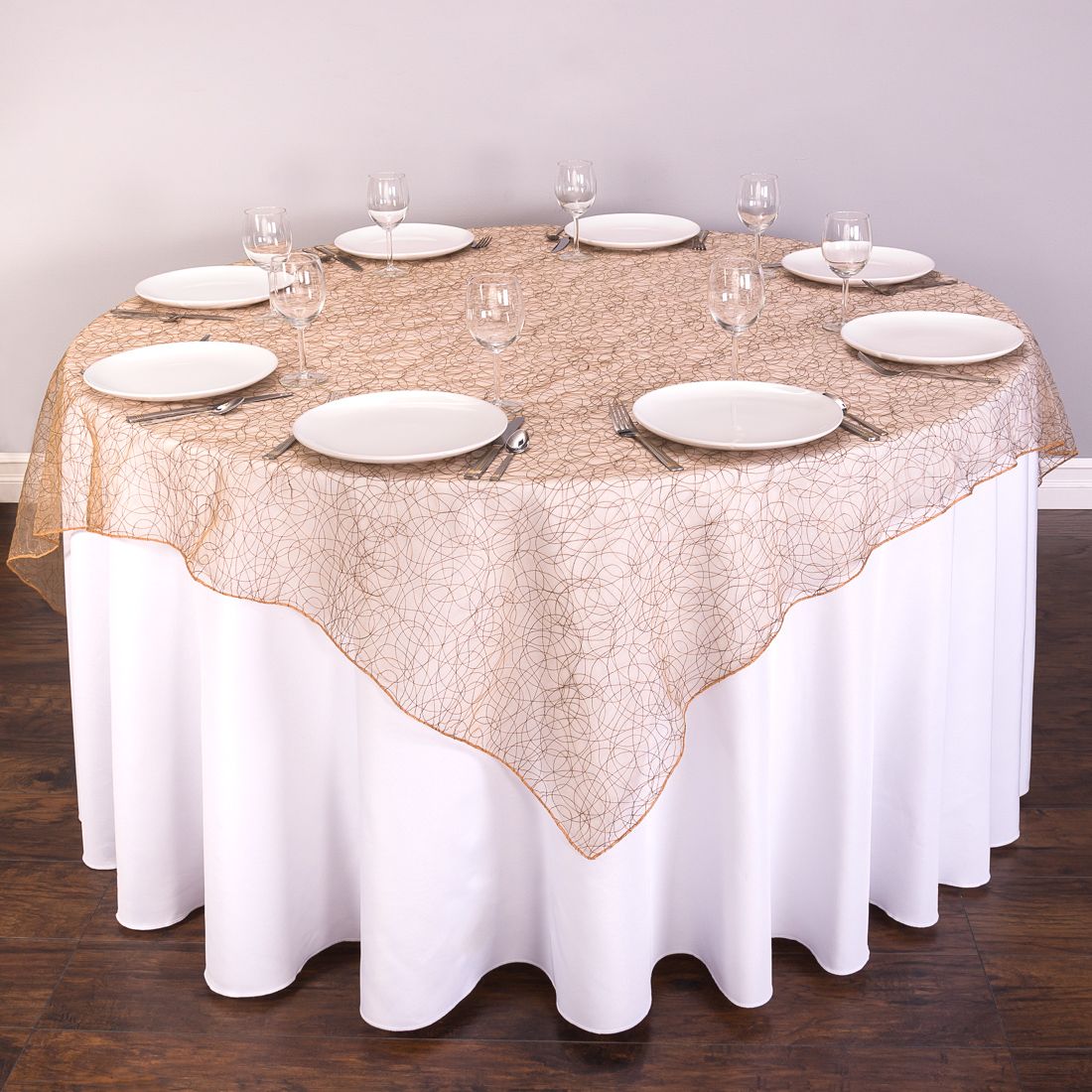 Our Beautiful Table Overlays Take The Subtlety Of Sheer Delicate Our Beautiful Table Overlays Take The Subtlety Of Sheer Delicate Organza To A Whole New Dimension