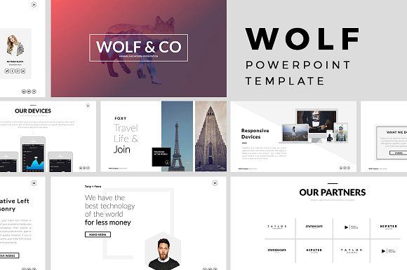 graphic design presentation template