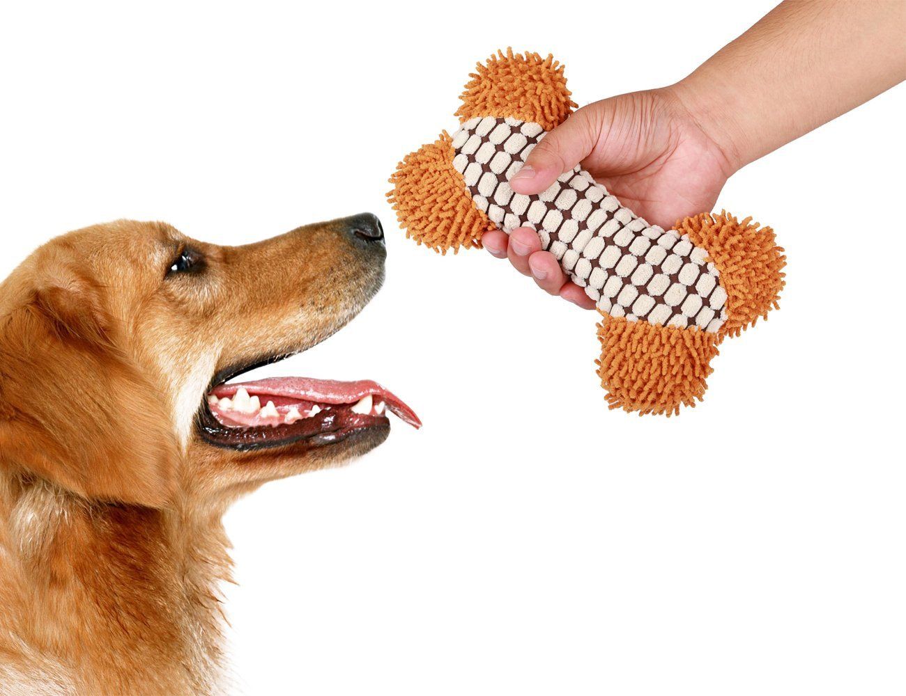 Dog Toy Squeaky Plush Dog Toy Durable For Dog Bones Toys Puppy