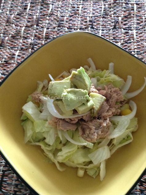 Pin De Lila Isabel En Brenda Receta De Ensalada De Atún Ensalada Baja En Calorías Recetas Saludables