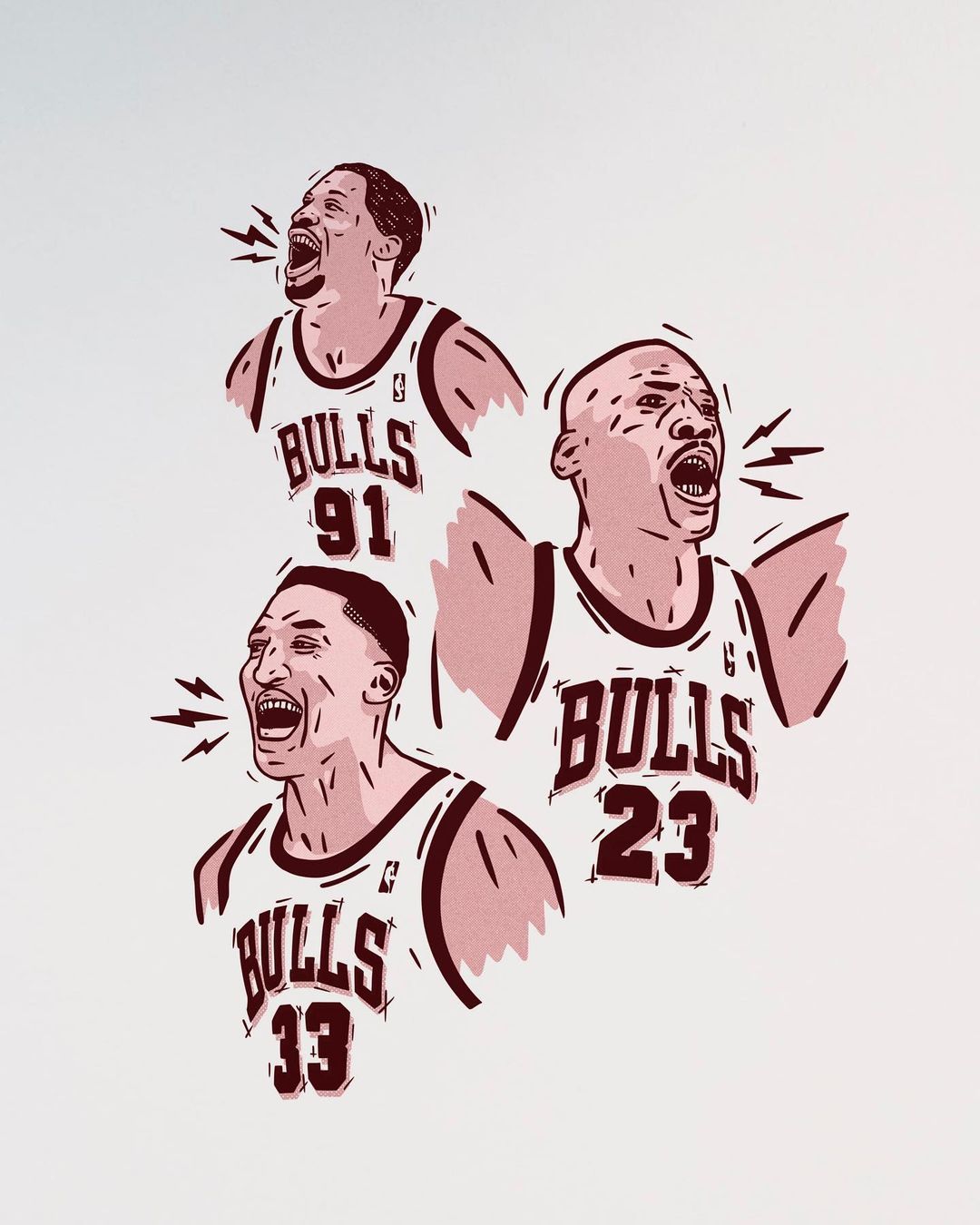 chicago bulls hall of famers