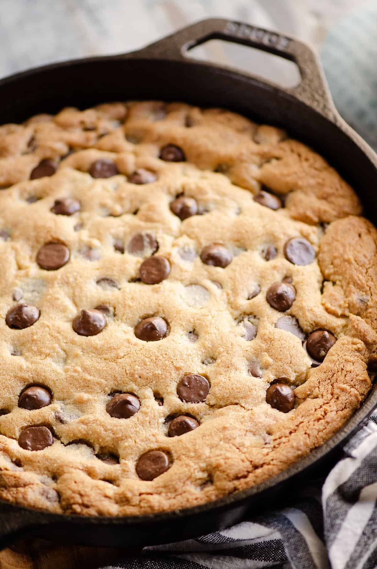 Cast Iron Skillet Cookie, Recipe in 2023