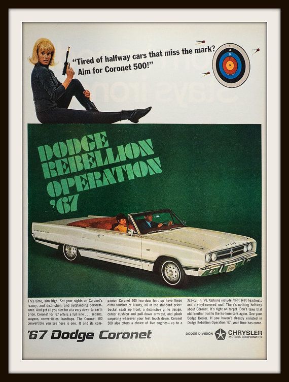 1966 advertisement Original 1966 Chrysler advertisement man cave decoration 1966 car ad 22