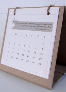 Standup Desk Calendars Remar