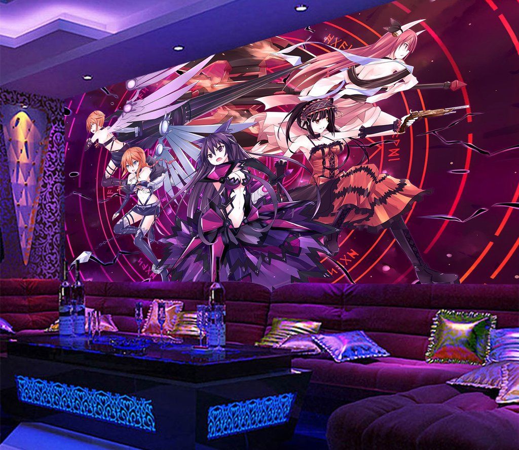 anime wall mural wallpaper