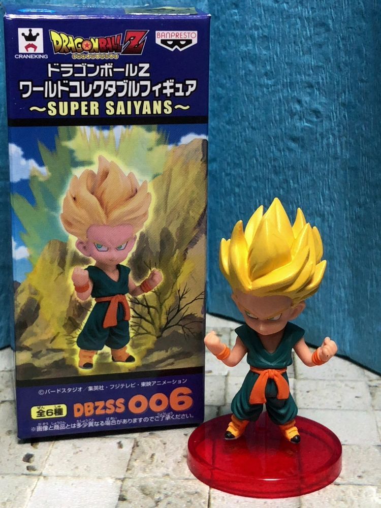 Set of 6 Dragon Ball Z DBZ Super WCF World Collectable 30th Vol.6 Figure In Box
