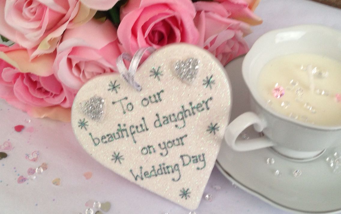 Beautiful Ceramic wedding heart! A treasured keepsake for