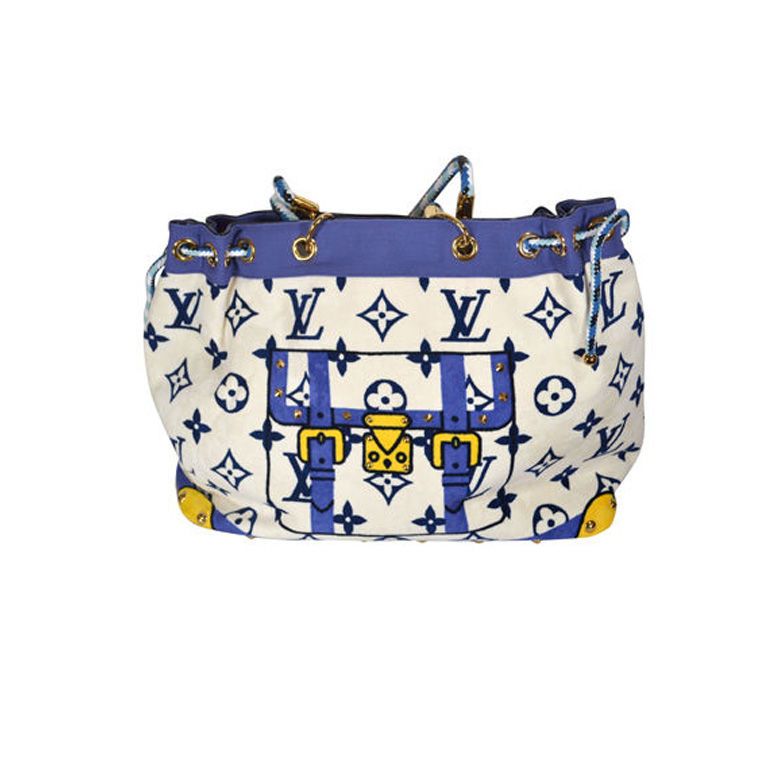 Louis Vuitton Special Collection Beach Terry Cloth Bag