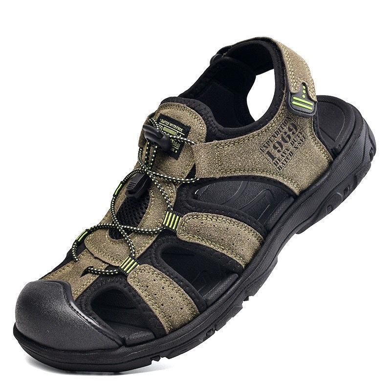 Sandalias de moda antideslizantes para hombre-verde Sandalias de moda antideslizantes para hombre-verde