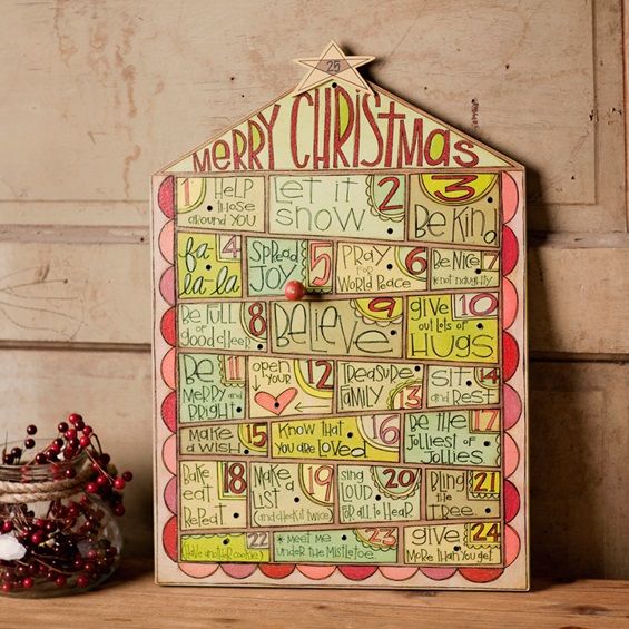 Merry Christmas Christmas Countdown Calendar Christian