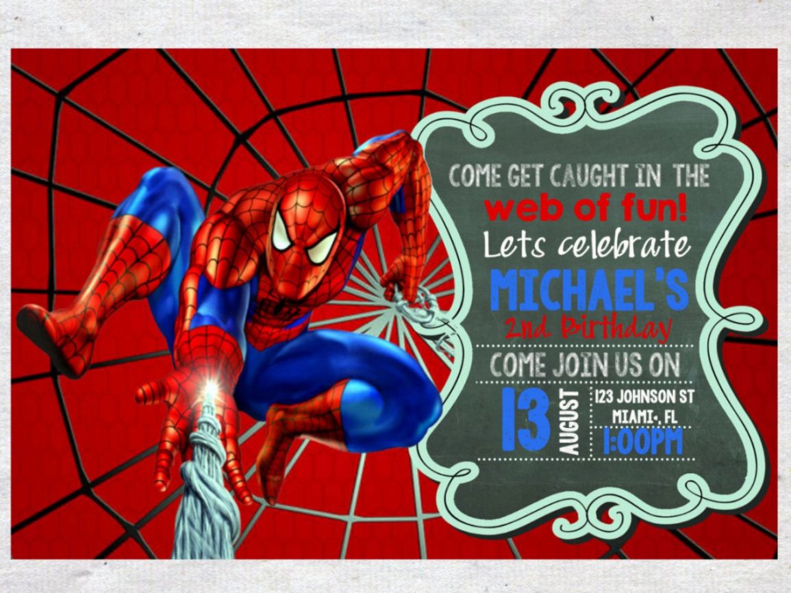 Perfect 2018! How In direction of No cost Printable Spiderman Invites Options photo regarding Printable Spiderman Invitations identify Simplest 2018! How Toward Totally free Printable Spiderman Invites Options