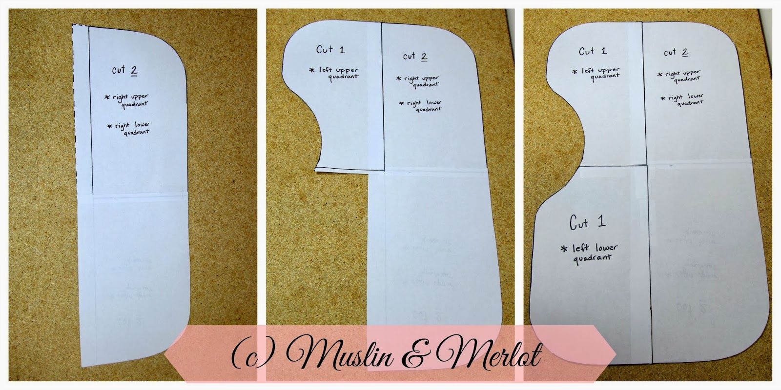 Oh Baby! Part Two: Contoured Burp Cloth Template - Free Template