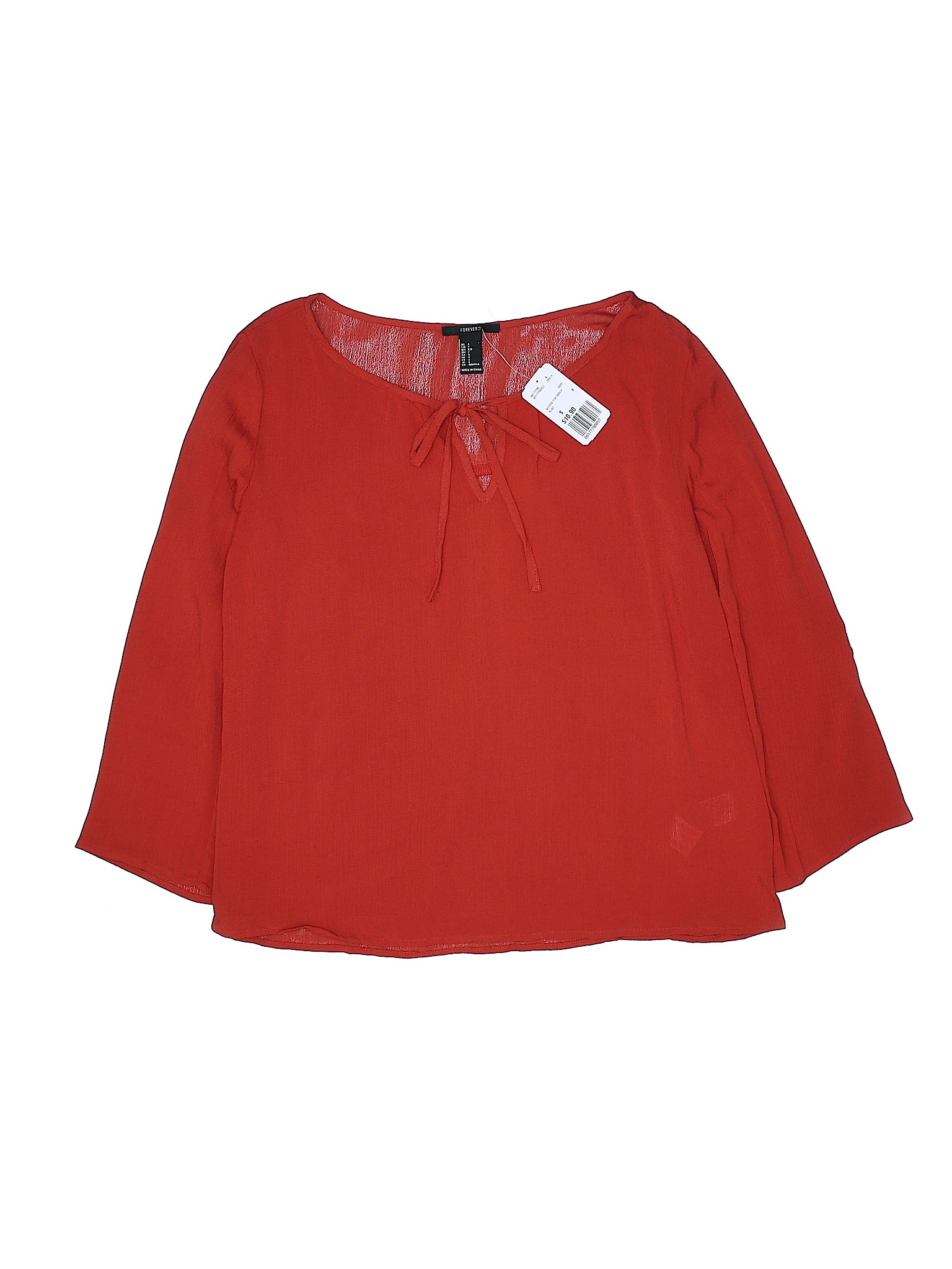 Check it out -- Forever 21 Long Sleeve Blouse for $2.99 on thredUP! | Foci