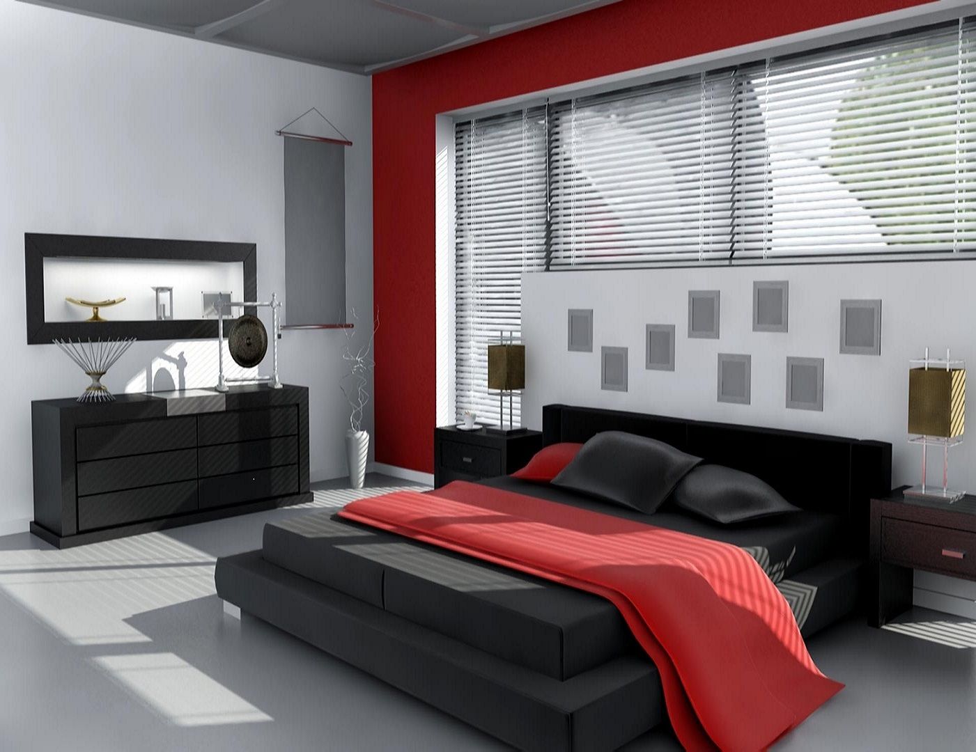 Epic Red And Grey Bedroom About Remodel Home Interior Design Ideas