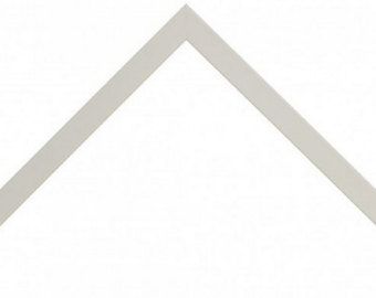 Download Light Picture Frame with White Mat - 8x10, 9x12, 11x14, 14x16, 16x20 - Standard & Custom Sizes ...