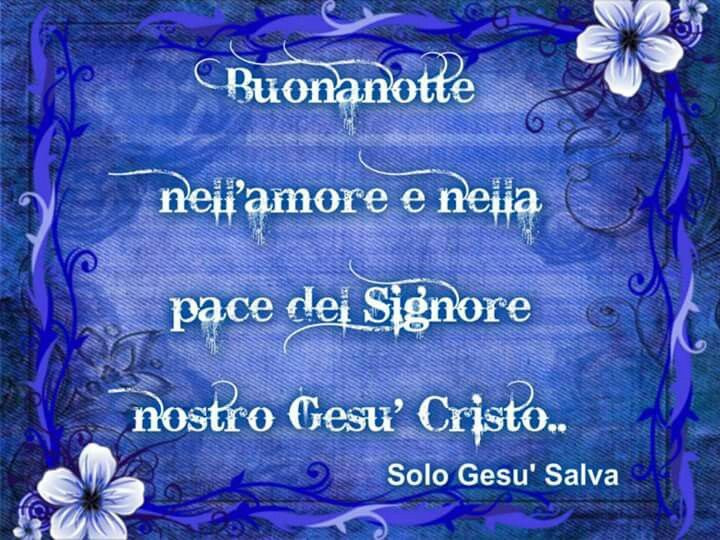 Buonanotte | Buonanotte, Gesù cristo