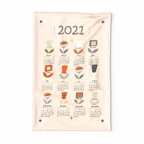 Spoonflower Tea Towel 2021 Calendar Rainbow Weather Sun Whimsical Linen Cotton Spoonflower Tea Towel 2021 Calendar Rainbow Weather Sun Whimsical Linen Cotton
