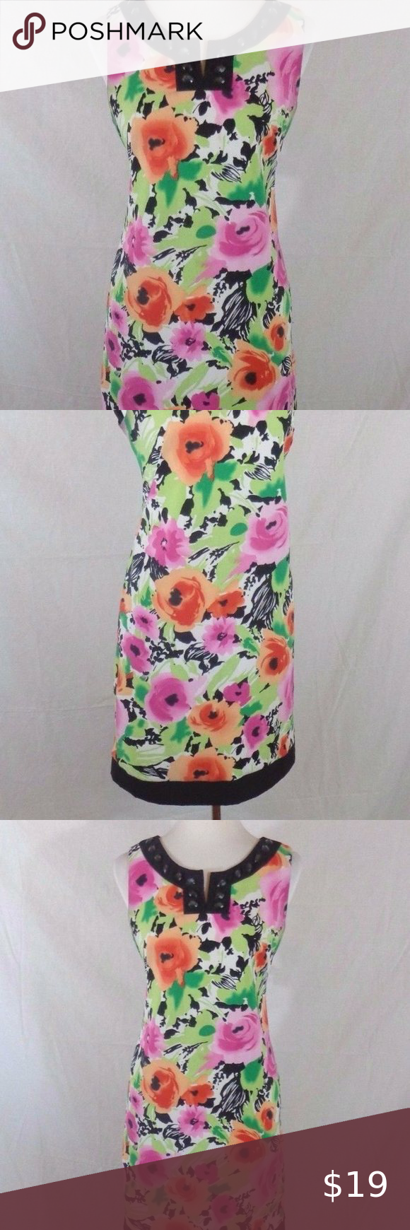perceptions new york floral dress