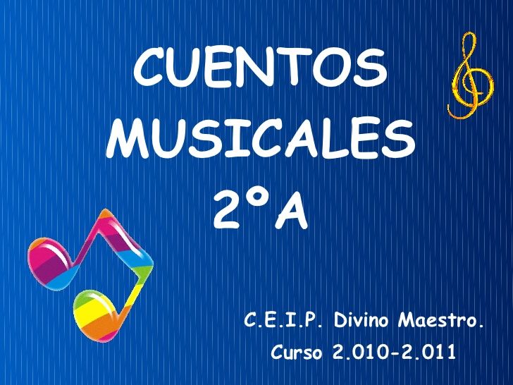 Cuentos Musicales 2ºa25 3 Cuentos Musicales Musicales Libros De Música
