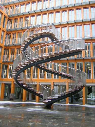 Seemingly Never Ending Stairs Twilight Zone Stairway By
