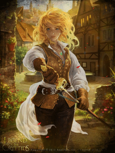 L'escrimeuse_Legend of the Cryptids_ | Personnages féminins, Personnages fantastiques, Personnages