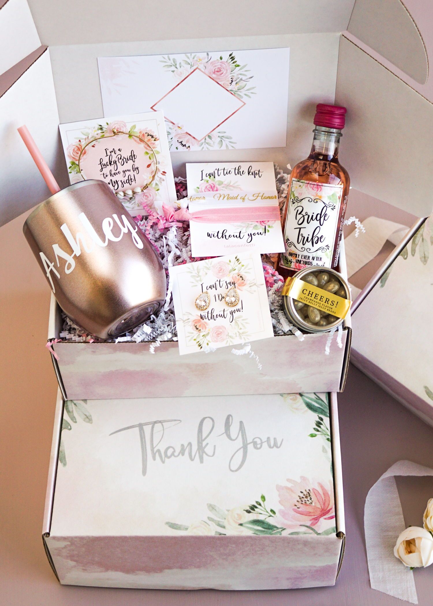 Bridesmaid proposal gifts 