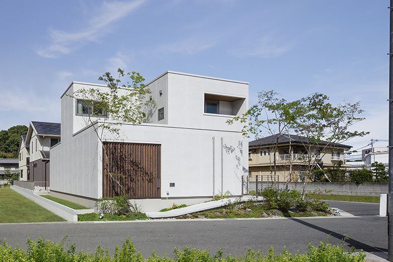 外部空間も住空間とし 実例紹介 戸建住宅 積水ハウス ホームウェア 建築デザイン 住宅 外観 外部空間も住空間とし 実例紹介 戸建住宅 積水ハウス ホームウェア 建築デザイン 住宅 外観