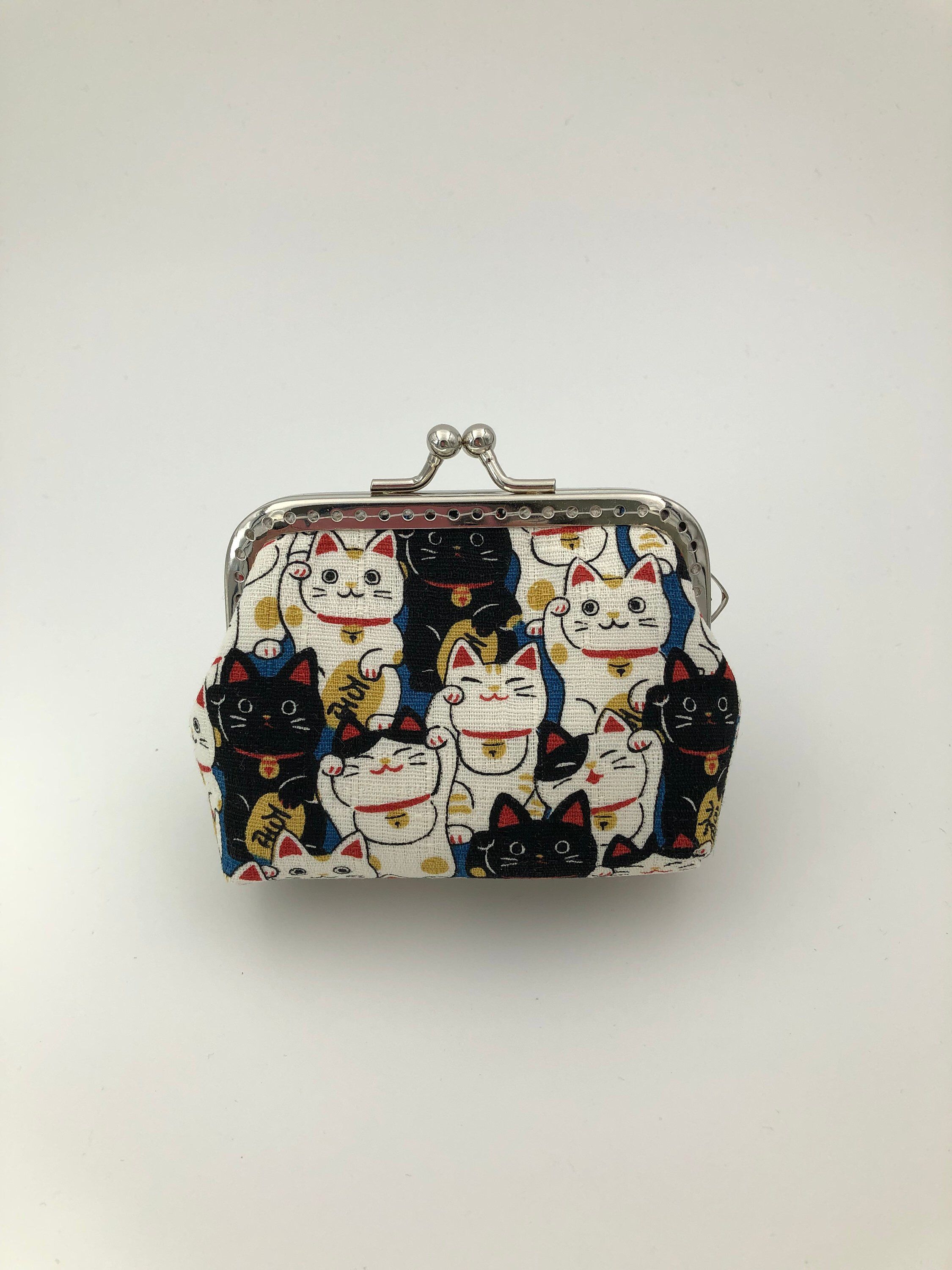 Small and Cute Colourful Fur Coin Purse Clasp Purse Framed Purse Kisslock Purse Free Shipping