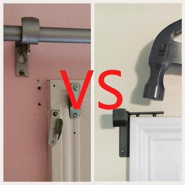 Pin On To Pin On To, Longest Curtain Rod Without Center Support