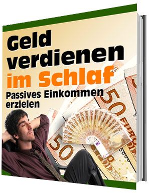 PASSIVES EINKOMMEN ERZIELEN GELD verdienen im SCHLAF PDF eBook eBuch E-LIZENZ