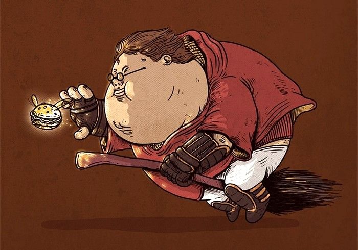 Гарри поттер рисунки смешные, днем рождения