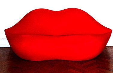Mae West Lips Sofa 1936 Art Salvador Dali Deco Interiores Mae West Lips Sofa 1936