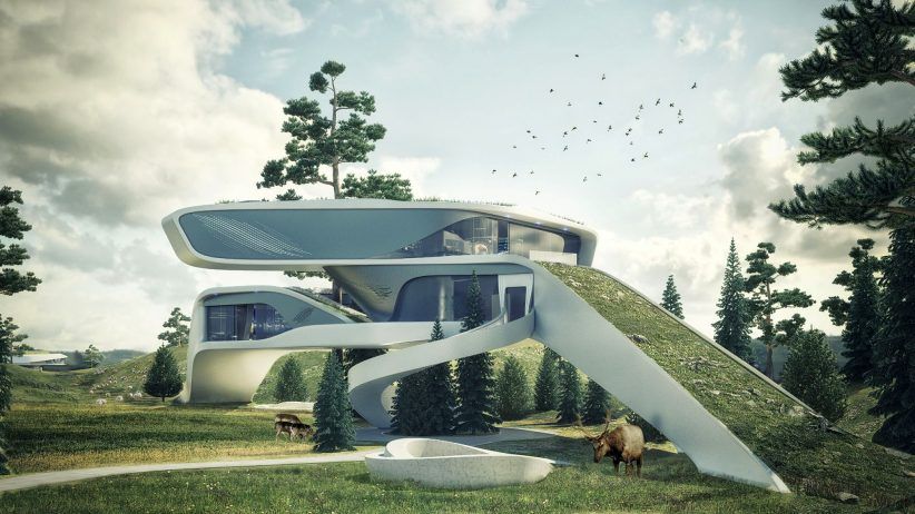 great futuristic home decor for future homes and home interior