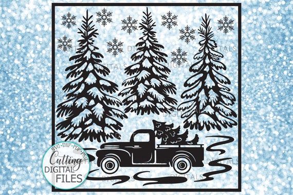 Download Christmas Truck With Tree Svg Winter Scene Svg File Christmas Scene Svg Christmas Sign Svg Christmas Glass Block Svg Landscape Svg Tree Svg Christmas Truck Winter Scenes