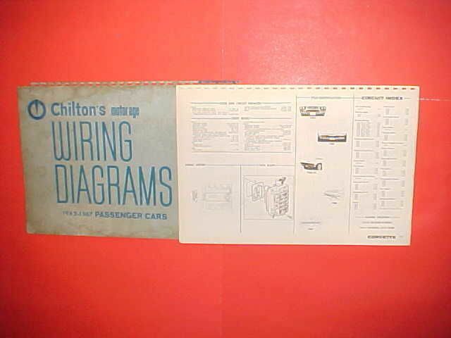 1962 1963 1964 1965 1966 1967 Chevrolet Corvette Stingray Vette Wiring Diagrams In 2020