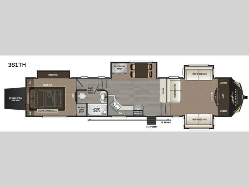 New 2017 Keystone RV Montana High Country 381TH Toy Hauler