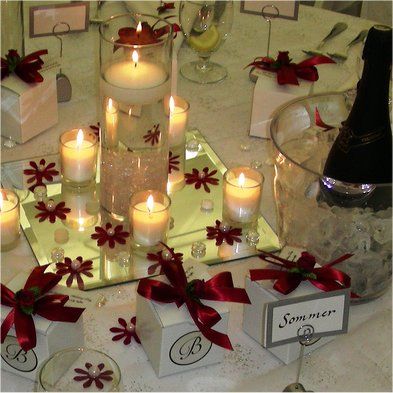 Centros De Mesa Para Boda Centerpieces Fl Decorations And Centros De Mesa Para Boda Red Wedding Centerpieceswedding Table