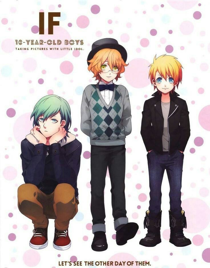 pin by addy on utapri idol pinterest anime and manga if 10 year old boys not ai team kawaii