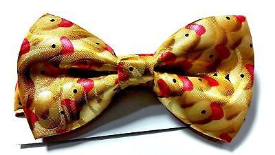 Kids Elastic Pre Tied Sparkly Sequin Neck Tie Gold