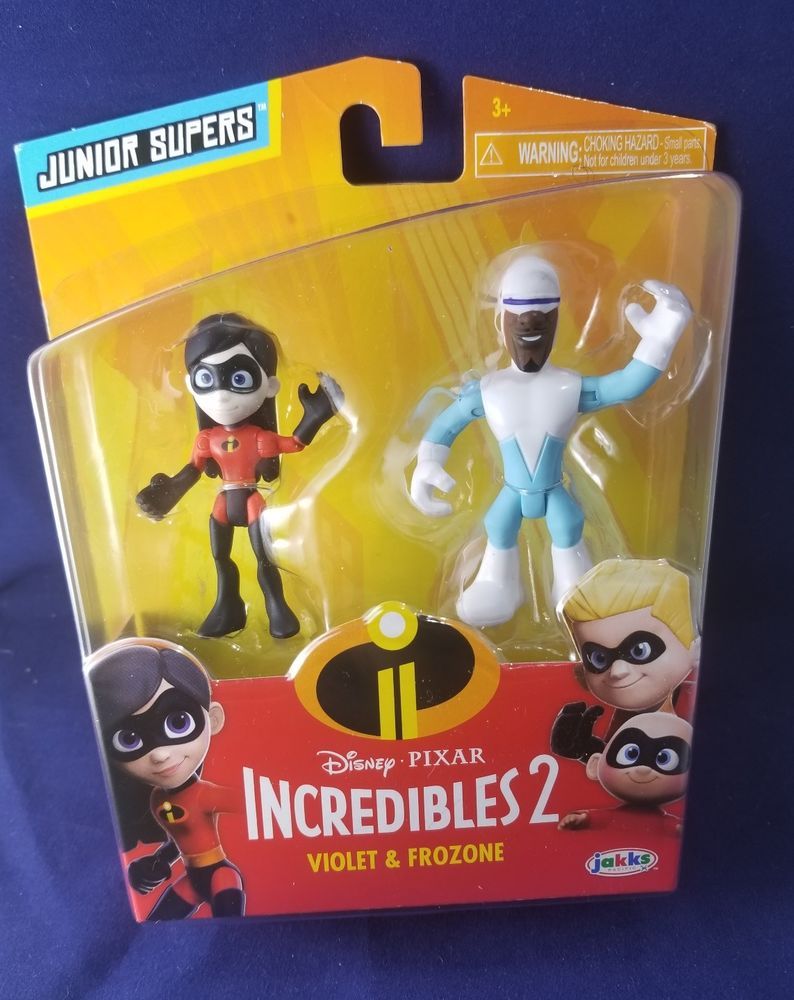 incredibles 2 mini supers collectible figures